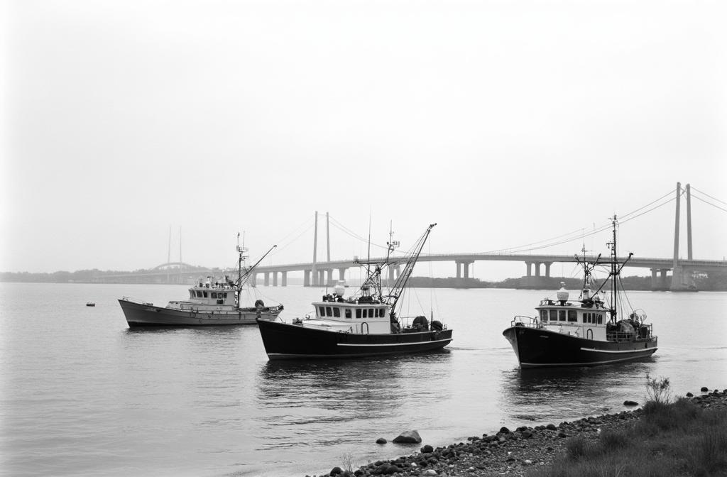 Boats on the bay