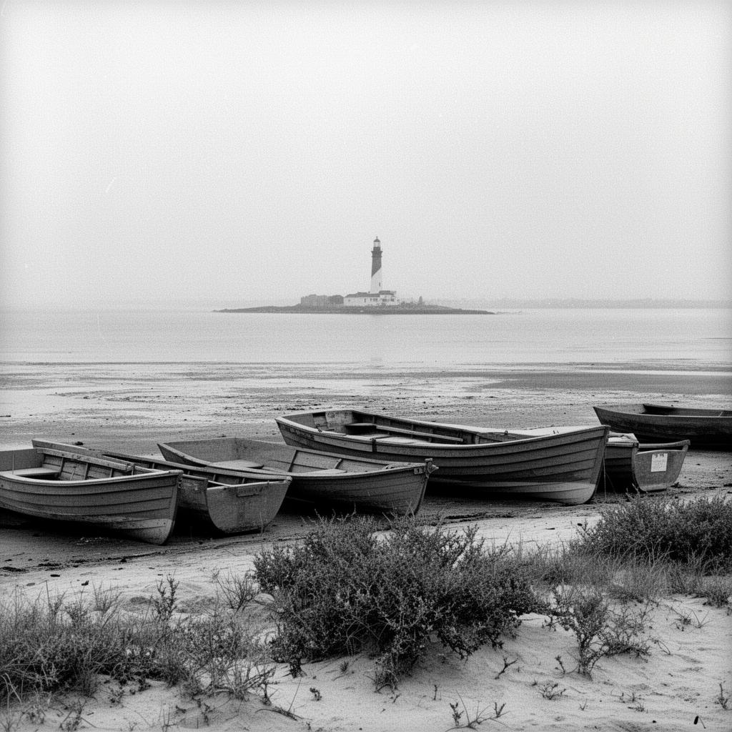 Long Island baymen working the Great South Bay