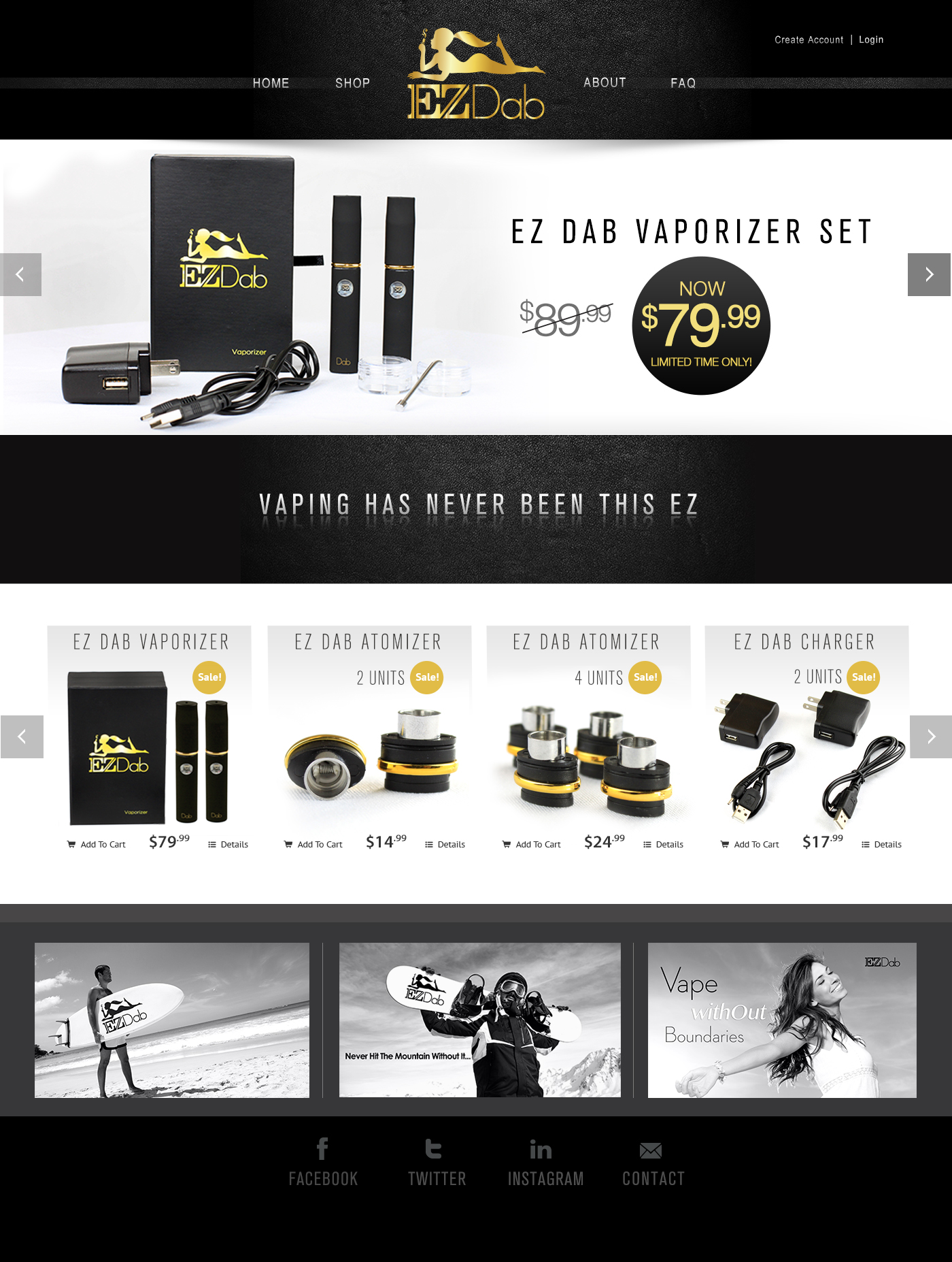 Cannabis Accessories Brand Identity & eCommerce Website