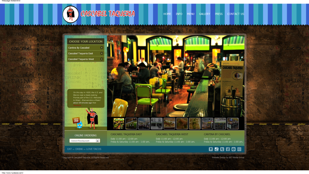 Cascabel Taqueria Branding & Website